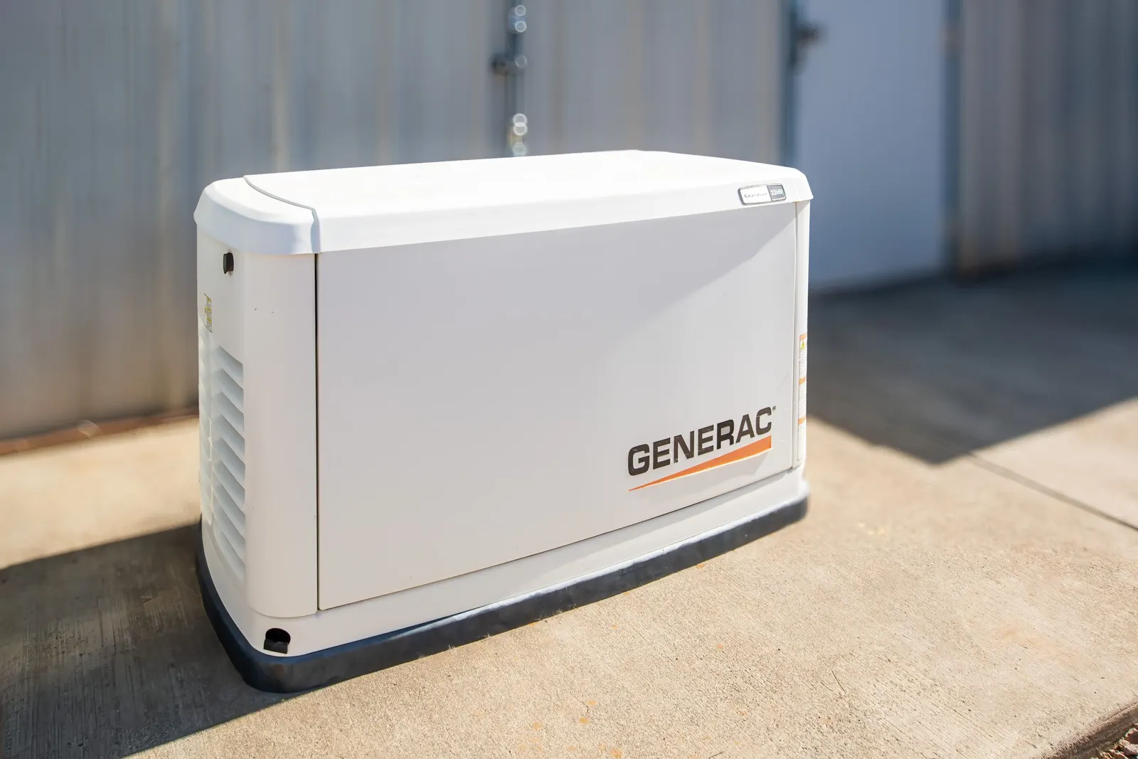 Installation of Generac generator