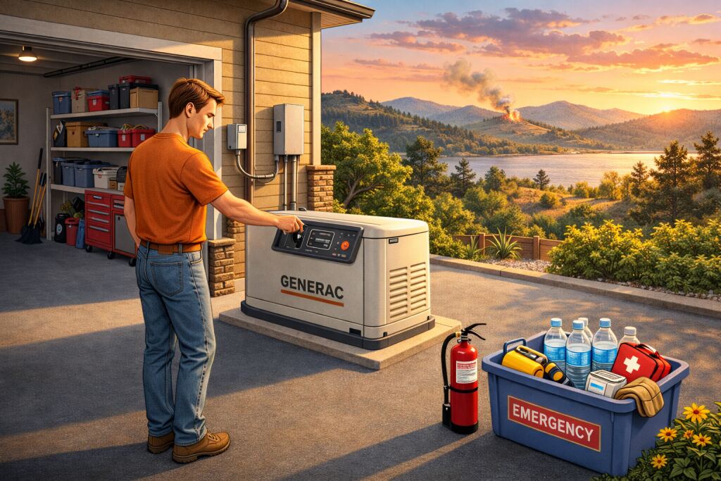 How to Prepare Your Lake County Home for Wildfire Season: HVAC and Generator Readiness