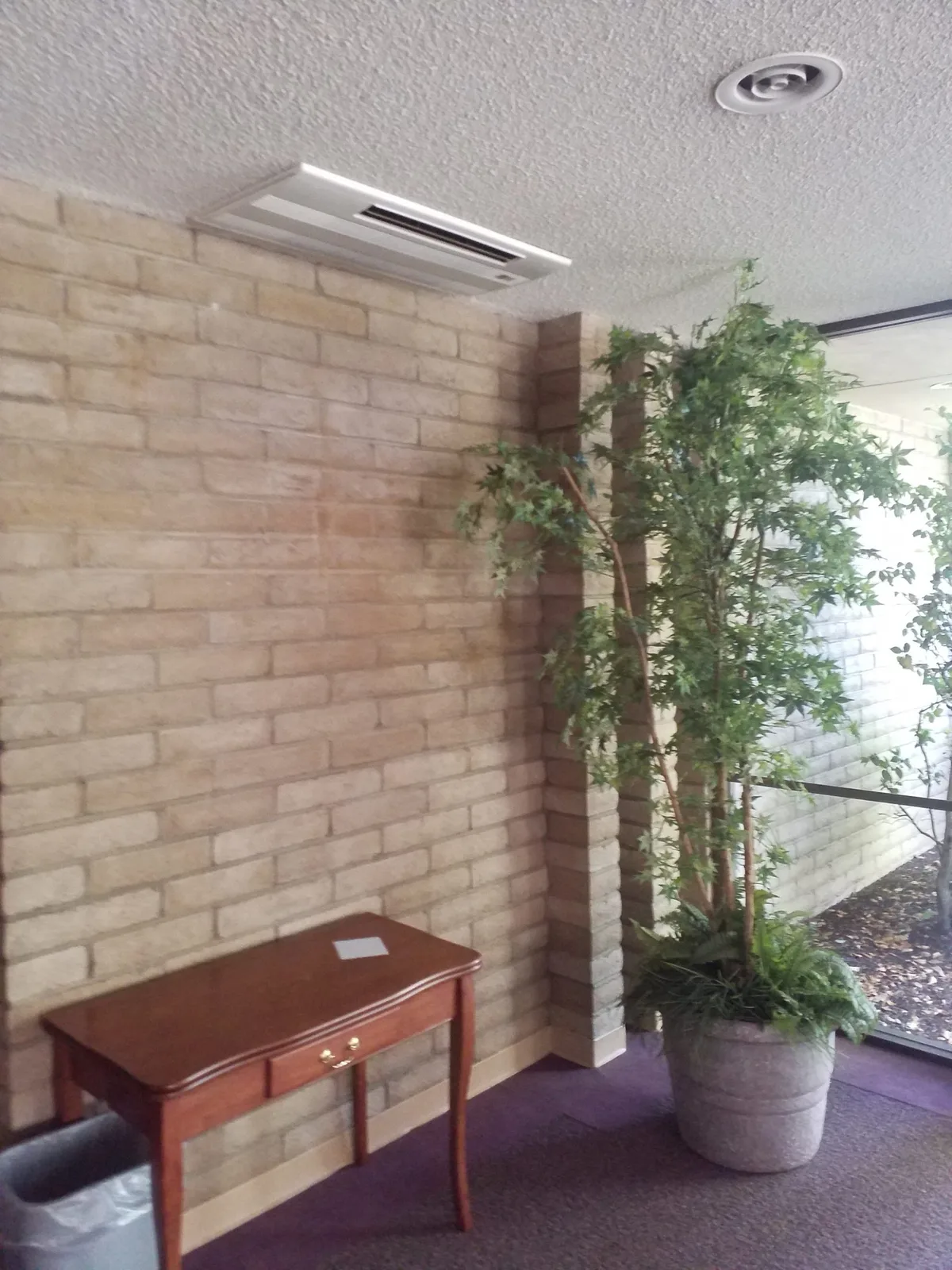 Ceiling-mounted mini-split indoor unit